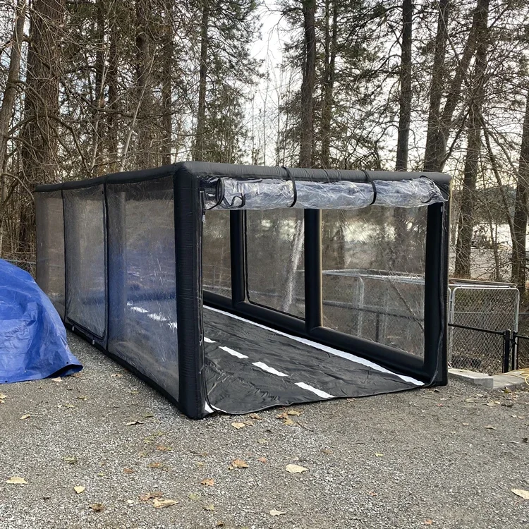 Luftdichte aufblasbare Autogar – Inflatable Paint Booth Bewertung und Preis