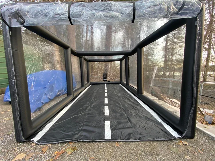 Luftdichte aufblasbare Autogar – Inflatable Paint Booth Bewertung und Preis